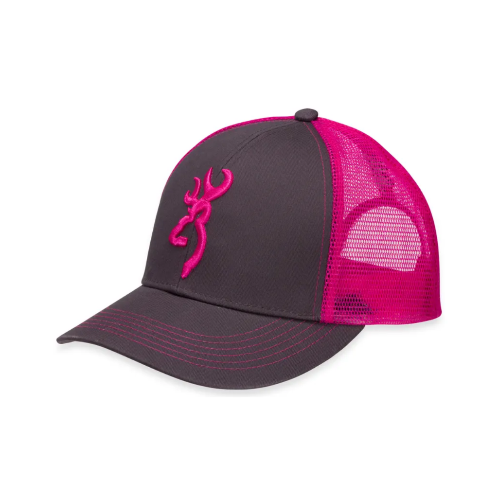 BROWNING Flashback Cap- Charcoal/Pink