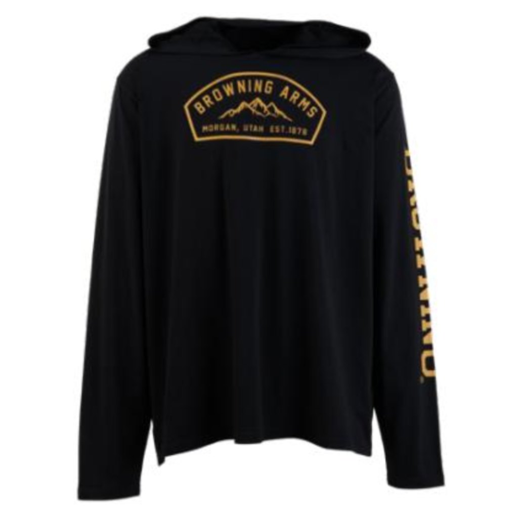BROWNING Taylor Hooded Tee - Black