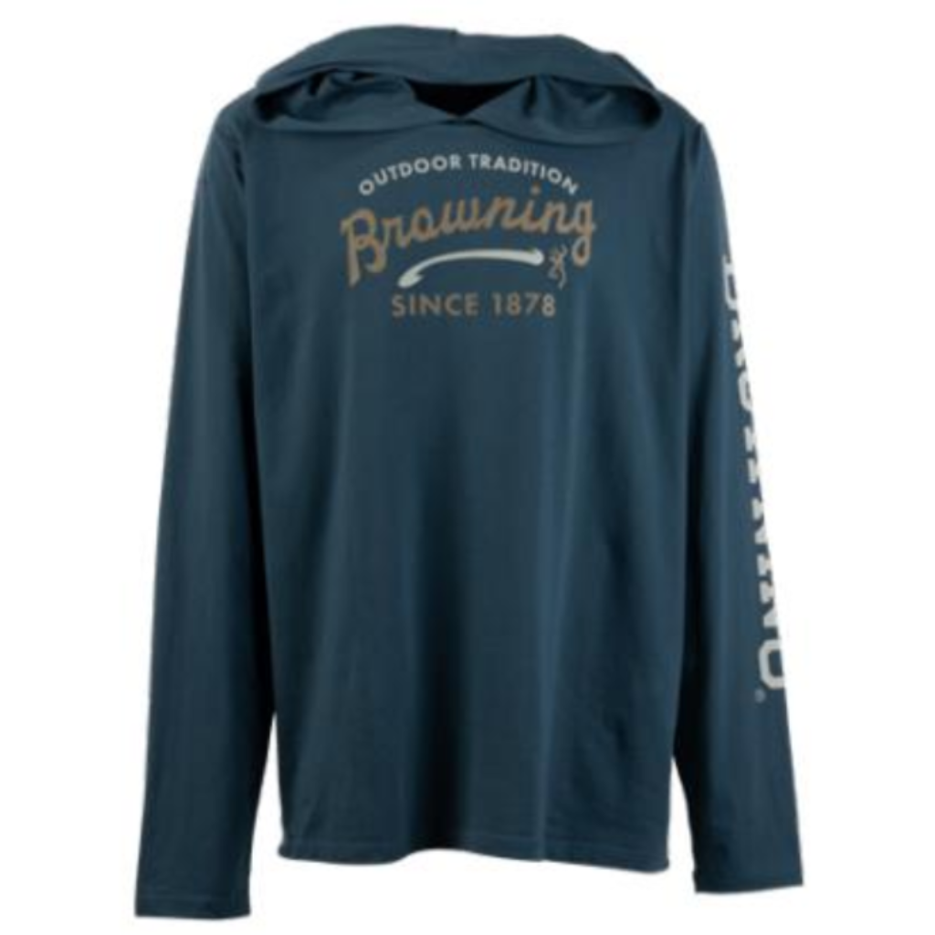 BROWNING Taylor Hooded Tee - Midnight Navy