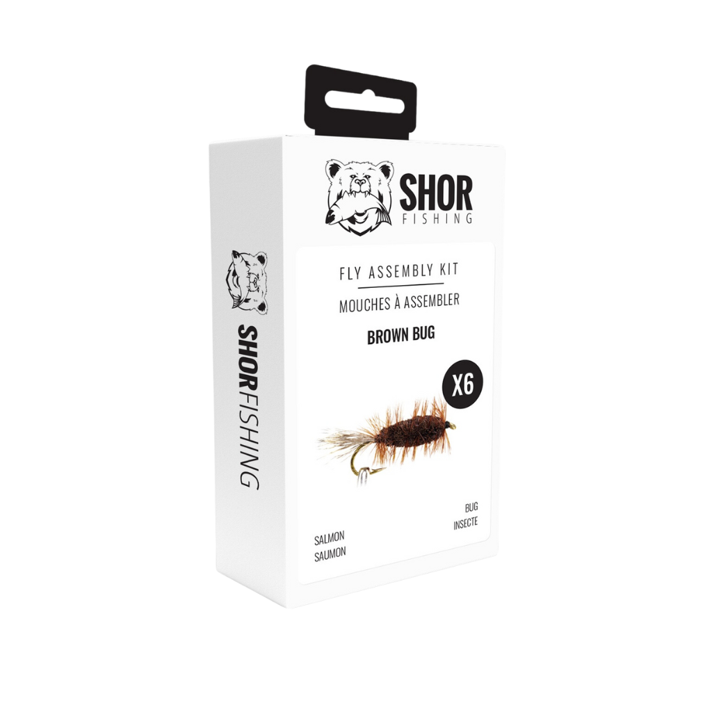 SHOR Fly Assembly Kit - Salmon Bug