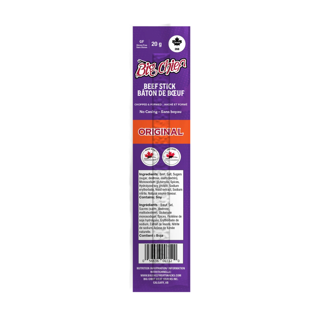 BIG CHIEF Original Beef Stick 20g
