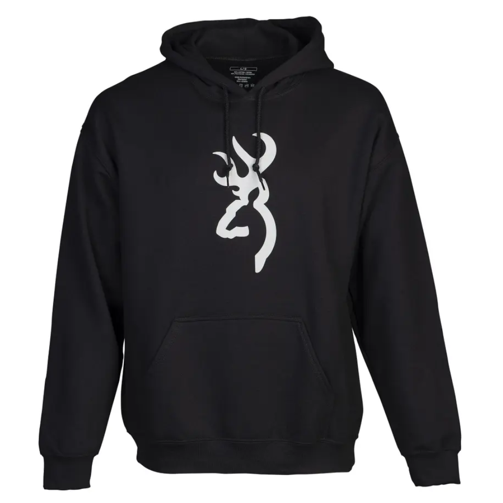 BROWNING Branded Hoodie - Black