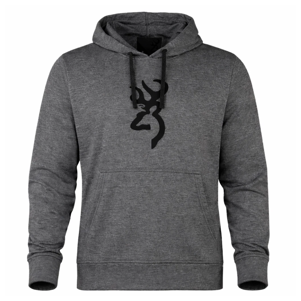 BROWNING Tech Hoodie - Heather Gray