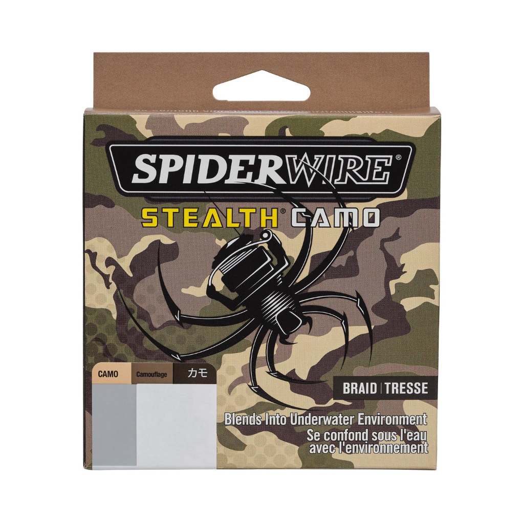 SPIDERWIRE Stealth Camo Braid 125yd