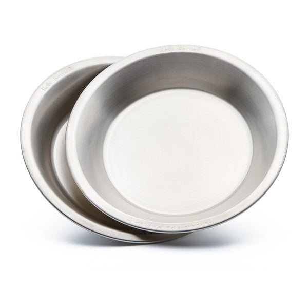KELLY KETTLE Camping Plate/Bowl set (2 pcs) Stainless Steel