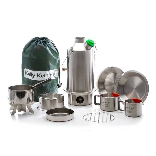 KELLY KETTLE Ultimate Base Camp Kit (Stainless Steel)