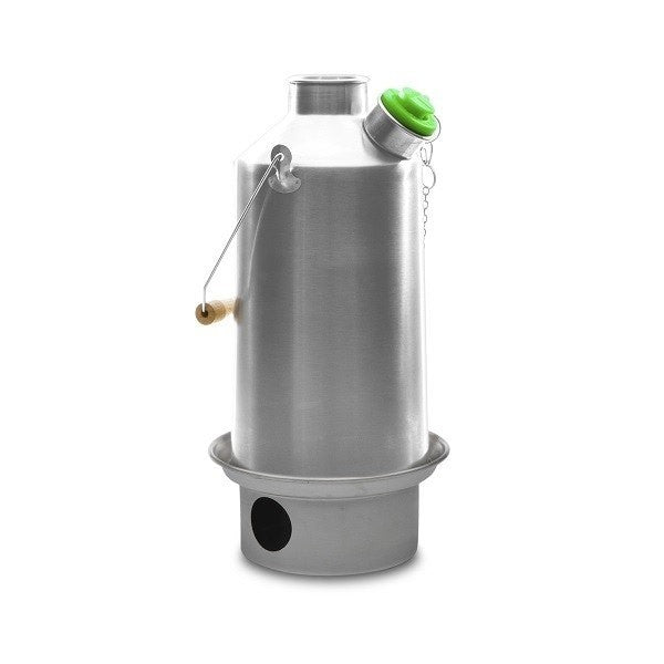 KELLY KETTLE Base Camp 1.6L (Stainless Steel) + Whistle