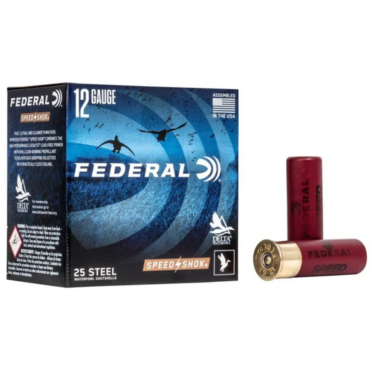 FEDERAL Speed-Shok 12GA 3" 1-1/8oz #3 Steel