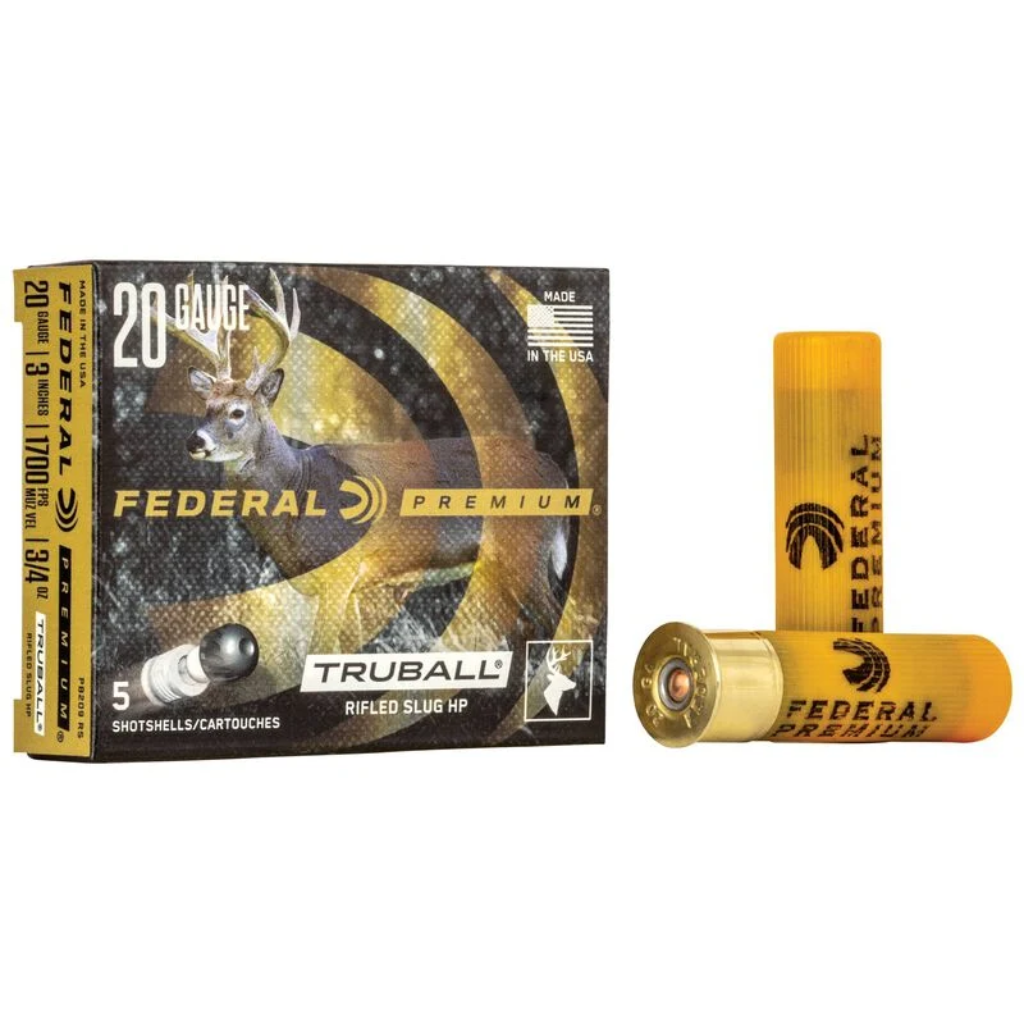 FEDERAL TruBall 20GA 3" 3/4oz Rifled Slug