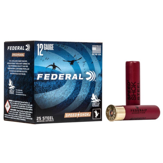 FEDERAL Speed-Shok 12GA 3-1/2" 1-3/8oz #3 Steel