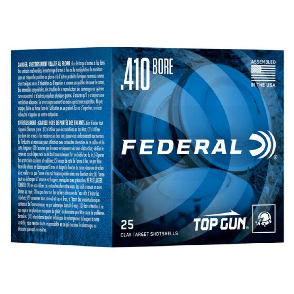 FEDERAL Top Gun 410GA 2-1/2" 1/2oz #8