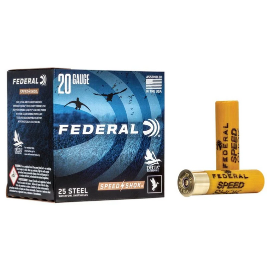 FEDERAL Speed-Shok 20GA 3" 7/8oz #2 Steel