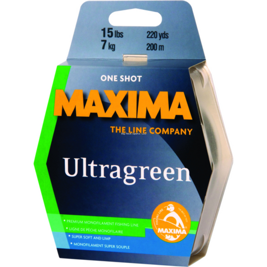 MAXIMA One-Shot Mono Spool Ultragreen