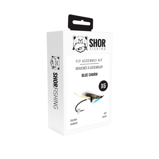 SHOR Fly Assembly Kit - Salmon Wet