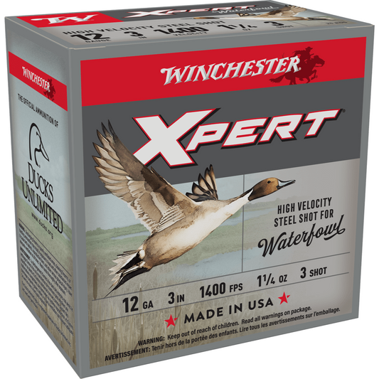 WINCHESTER Xpert 12GA 3" 1-1/4oz #3 Steel