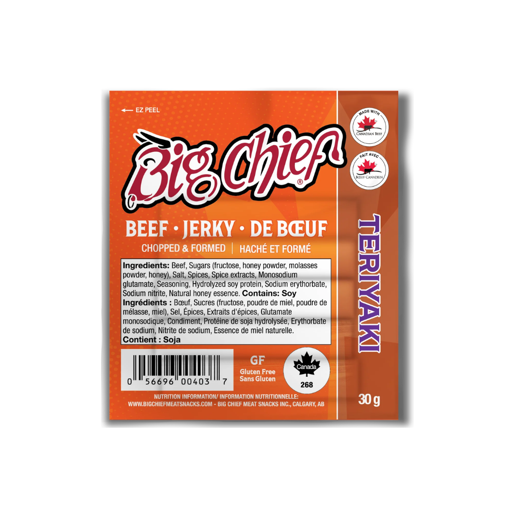 BIG CHIEF Jerky - Pouch 30g