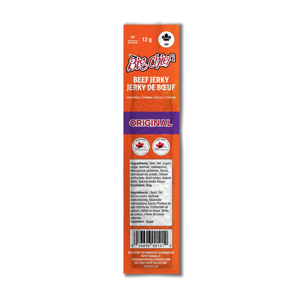 BIG CHIEF Original Beef Jerky 12g