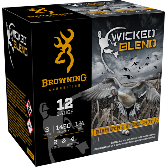 BROWNING Wicked Blend 12GA 3" 1.25oz #2X4