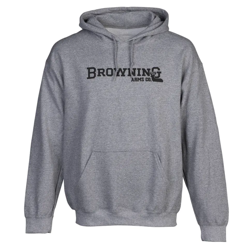 BROWNING Backfence Hoodie - Heather Gray