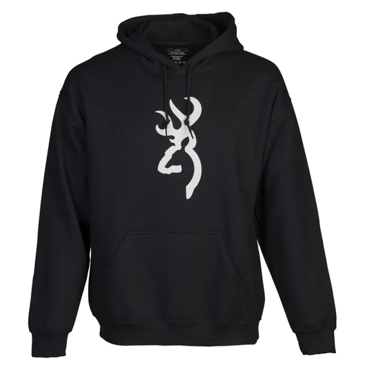 BROWNING Branded Hoodie - Black