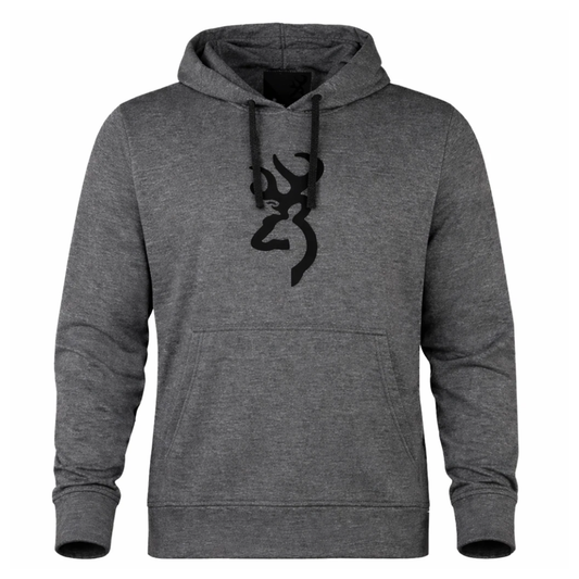 BROWNING Tech Hoodie - Heather Gray
