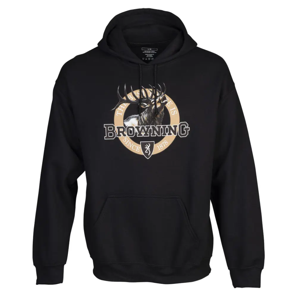 BROWNING Vintage Hoodie - Black