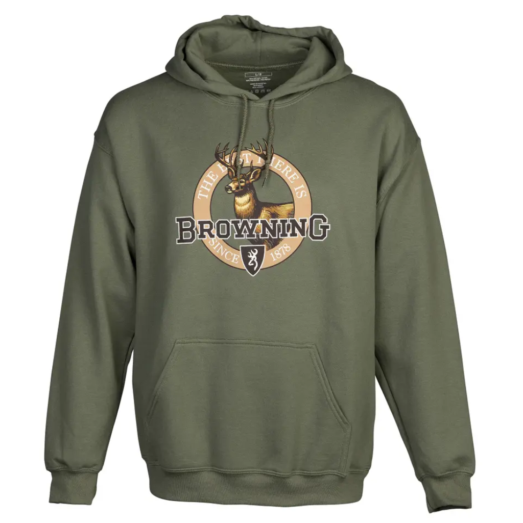 BROWNING Vintage Hoodie - Green