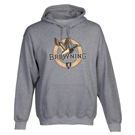 BROWNING Vintage Hoodie - Heather Gray