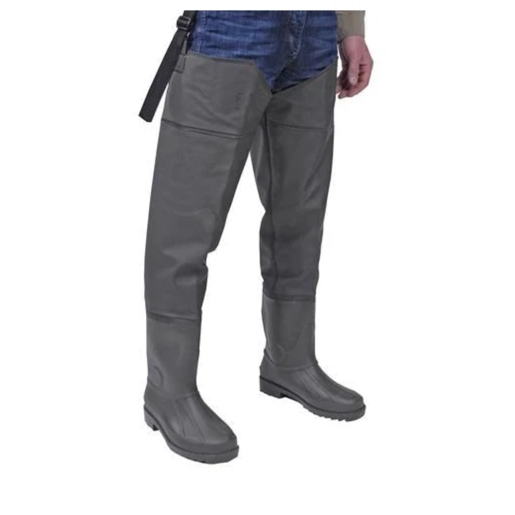 BUSHLINE Mens Nylon/PVC Hip Waders