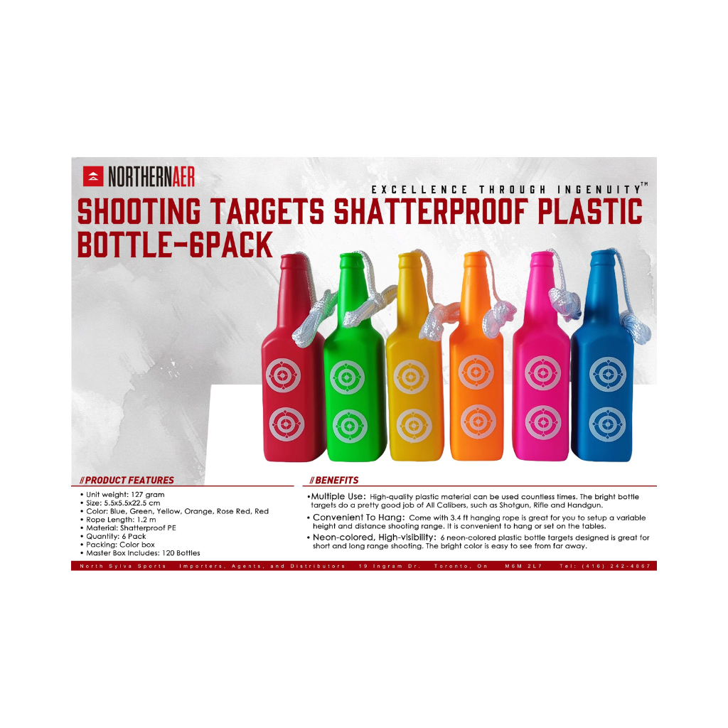 NORTHERNAER Blast Bottle Target 6pk