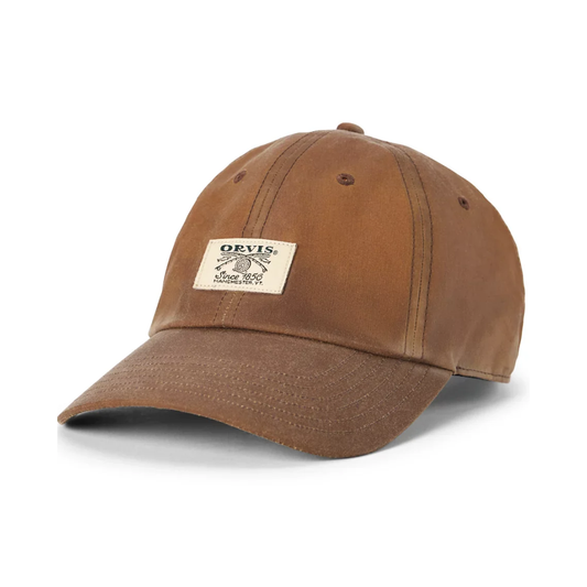 ORVIS Vintage Waxed Cotton Ball Cap - Sandstone