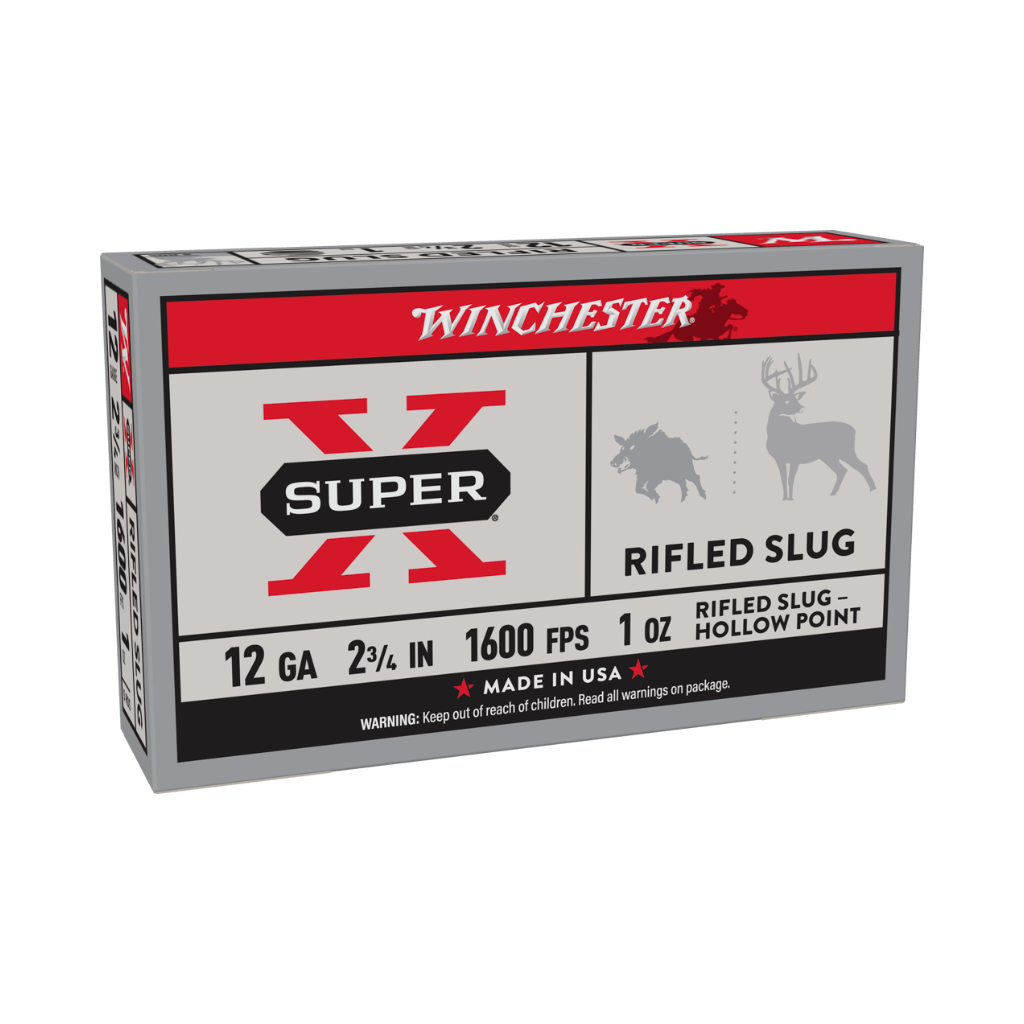 WINCESTER Super-X 12GA 2-3/4" 1oz Rifled Slug