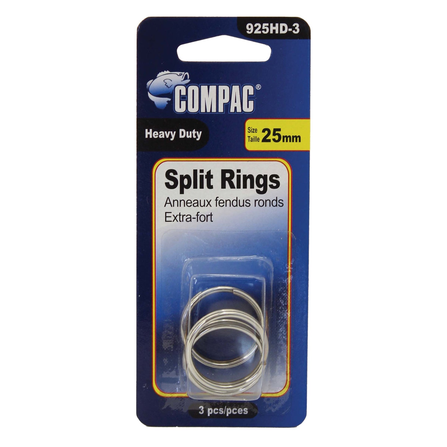 COMPAC Heavy Duty Split Rings - 25mm