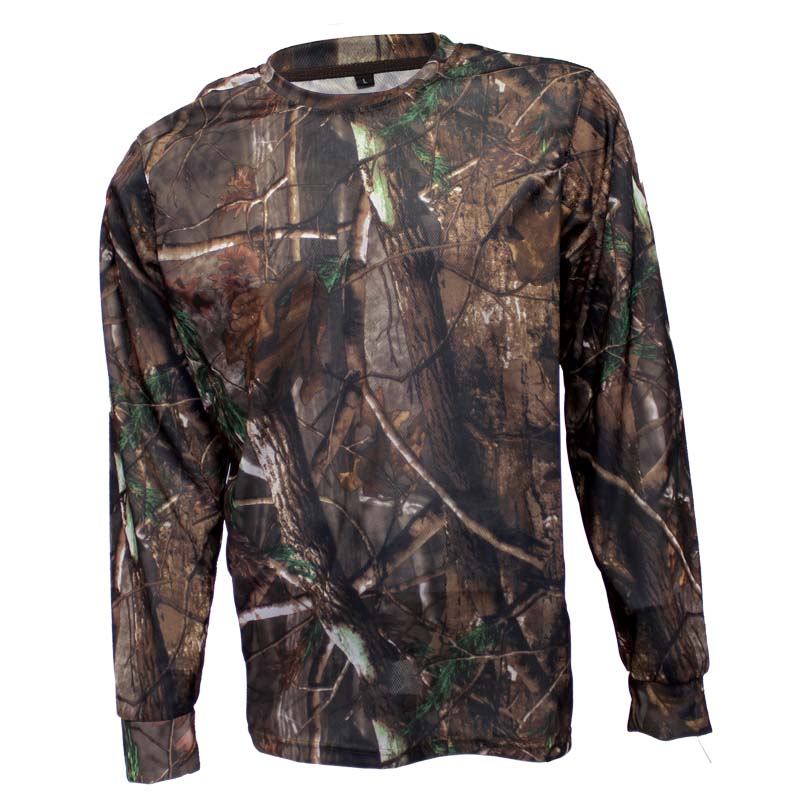 BACKWOODS Long Sleeve Camo Shirt