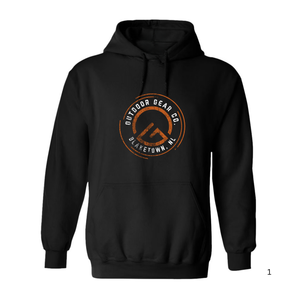 OUTDOOR GEAR CO. Swirl Hoodie - Black