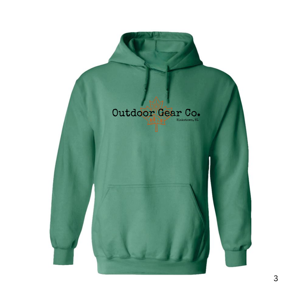OUTDOOR GEAR CO. Leaf Hoodie - Green