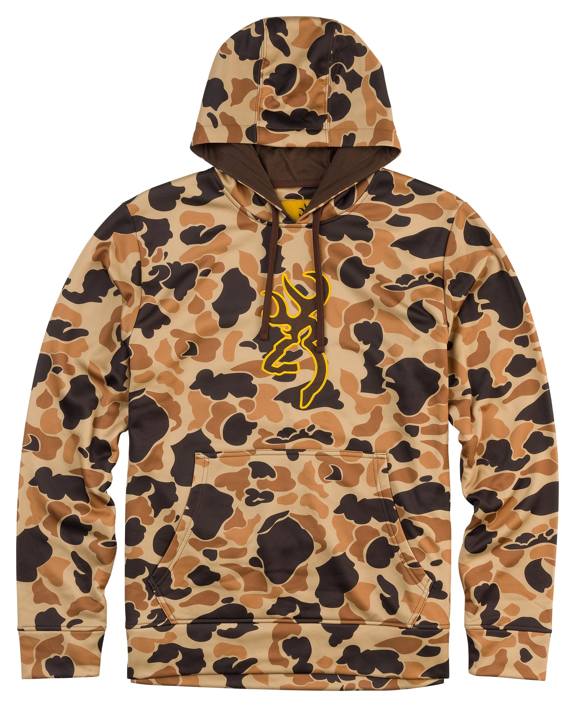 BROWNING Tech Hoodie Vintage Camo - Main Image