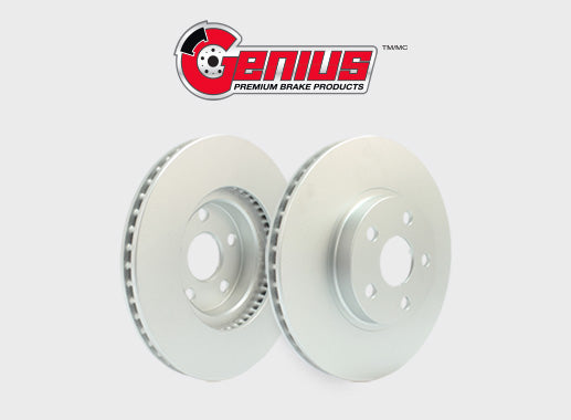 Genius Coated Brake Drums and Rotors