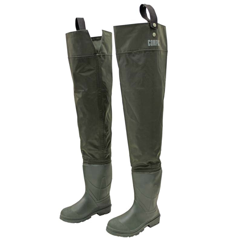 COMPAC Mens Nylon/PVC Hip Waders