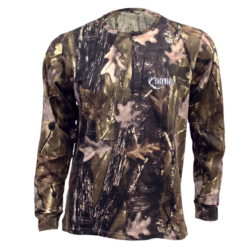 BACKWOODS Pure Camo Long Sleeve Shirt