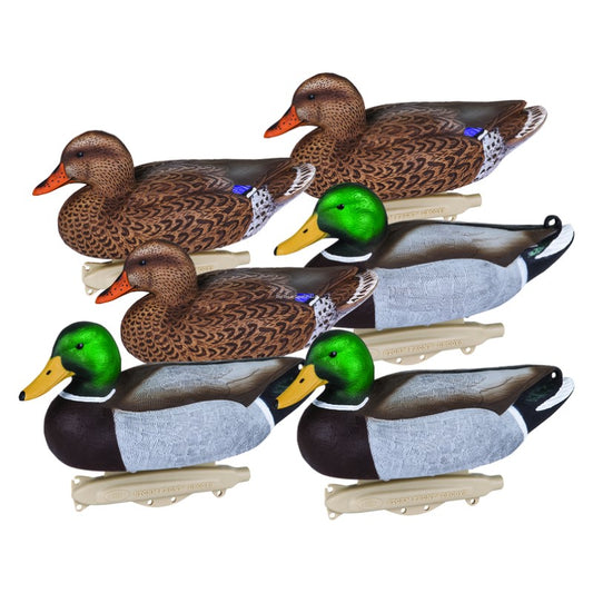 FLAMBEAU Storm Front 2 Classic Floater Mallard Decoys 6pk